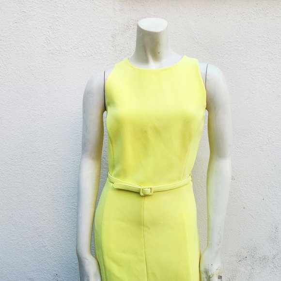 Oscar de la Renta Yellow Dress - Picture 4 of 13